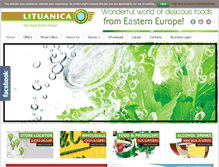 Tablet Screenshot of lituanica.ie
